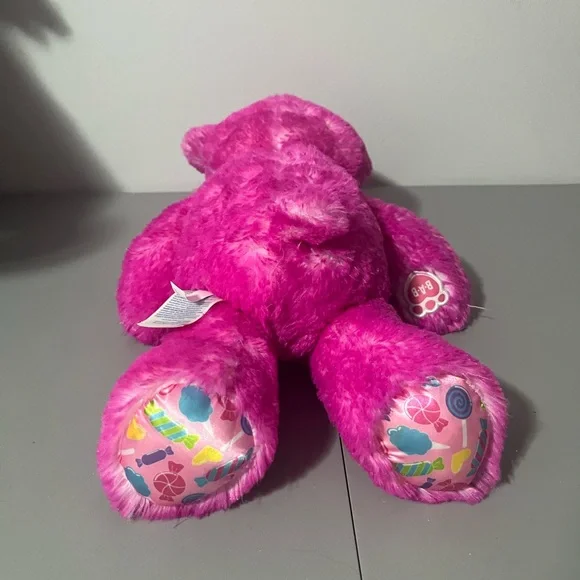 Build-A-Bear Workshop Candy Pop Pink Bear Plush Toy 2018 - Picture 10 of 11